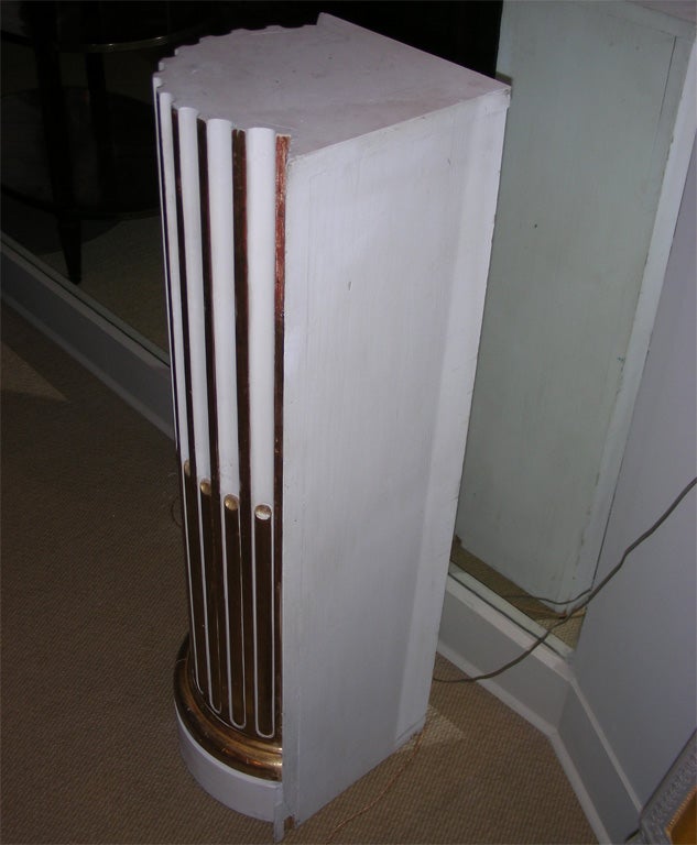 Two 1950s Fluted Columns For Sale 1