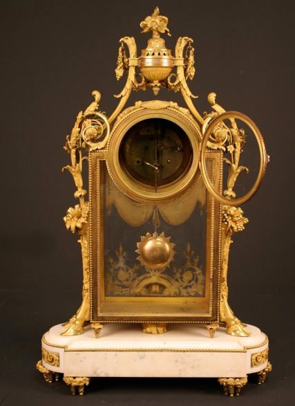 Bronze Rare and superb 1870s Clock by Denière et Picard, Model by Ferdinand Berthoud