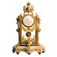 Rare and superb 1870s Clock by Denière et Picard, Model by Ferdinand Berthoud