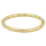 Classic 18K Yellow Gold Bangle