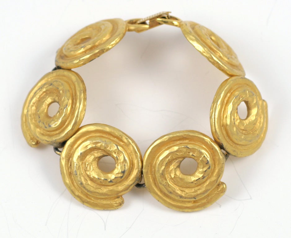 gold costume bracelets
