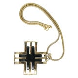 Lanvin Cross Necklace