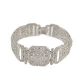 Diamond Art Deco Style Bracelet 4
