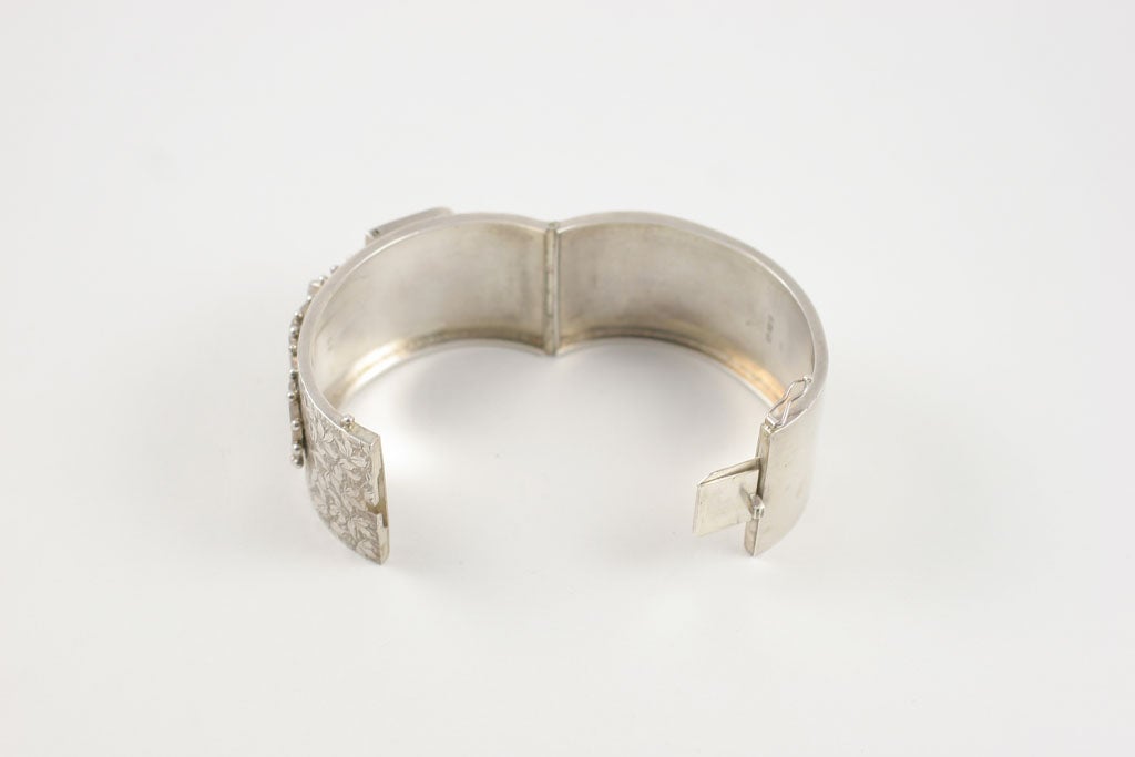 Victorian Silver Cuff Bracelet 3