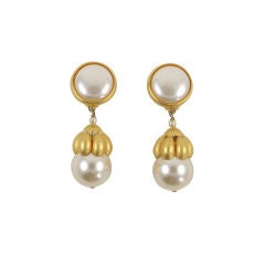 Pair of Paco Rabanne "Pearl" Earrings 11