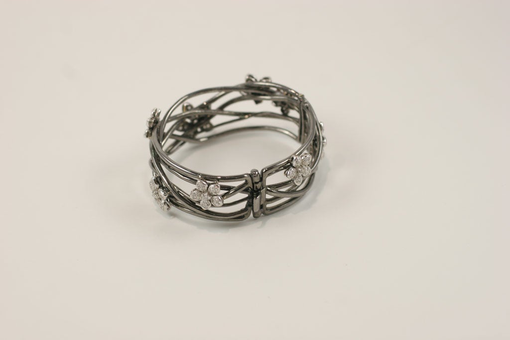 Fiori Bracelet Black Gold main image 1