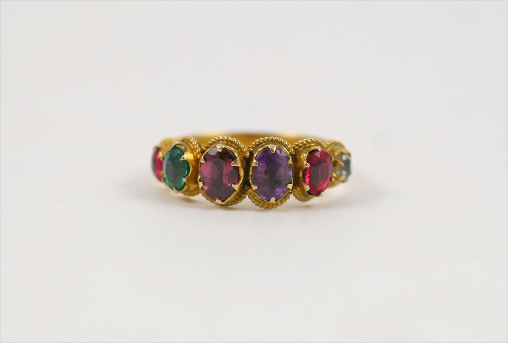 Women's Victorian REGARD Ring For Sale