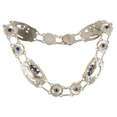 Georg Jensen #26 Silver & Labradorite Necklace