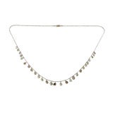 Fancy Color Diamond Drop Necklace, 6 Carats