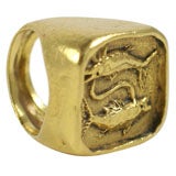 Vintage Boris LeBeau Pisces Ring