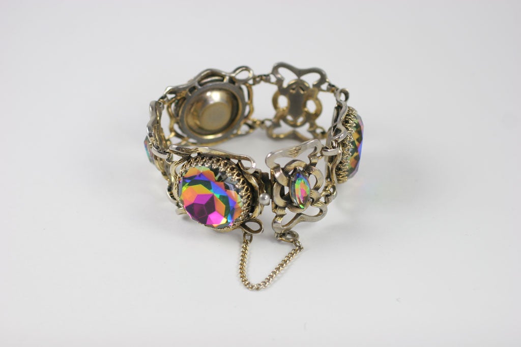 Large Schiaparelli Bracelet, Costume Jewelry 1