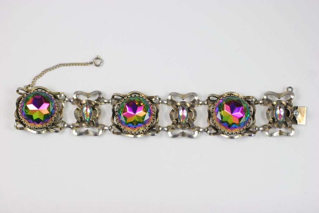 Large Schiaparelli Bracelet, Costume Jewelry 4