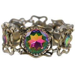 Grand bracelet Schiaparelli:: Bijoux fantaisie