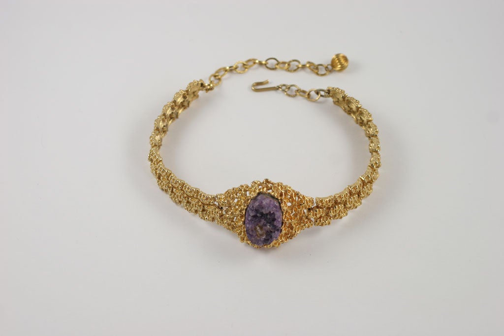 amethyst choker
