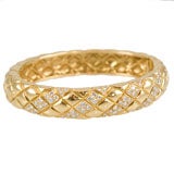 18K Gold and Diamond Bracelet by Van Cleef and Arpels