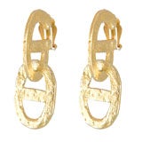 Chain Link Earrings by Hermes