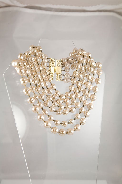 Women's Multi-strand Pearl Necklace