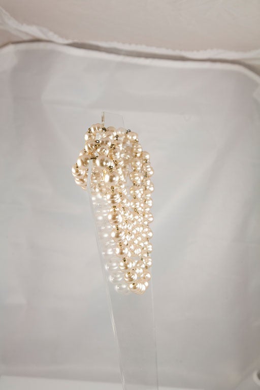Multi-strand Pearl Necklace 1