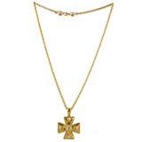 Maltese Cross and Chain by Chanel