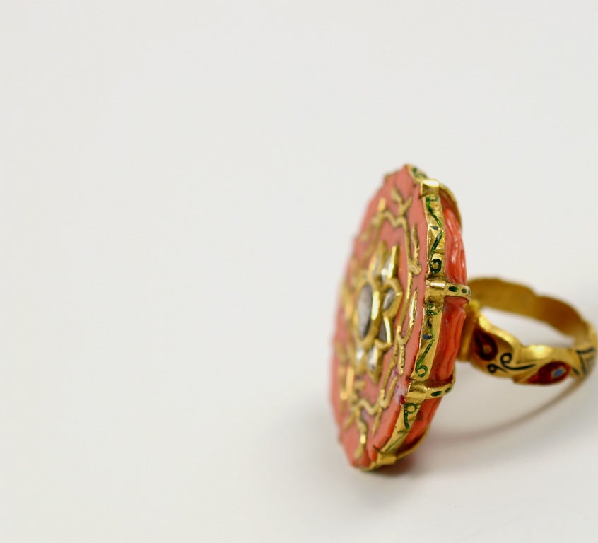 Women's Coral Sun Ring