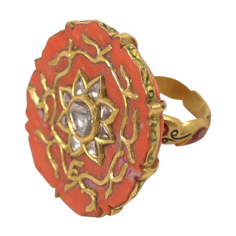Coral Sun Ring
