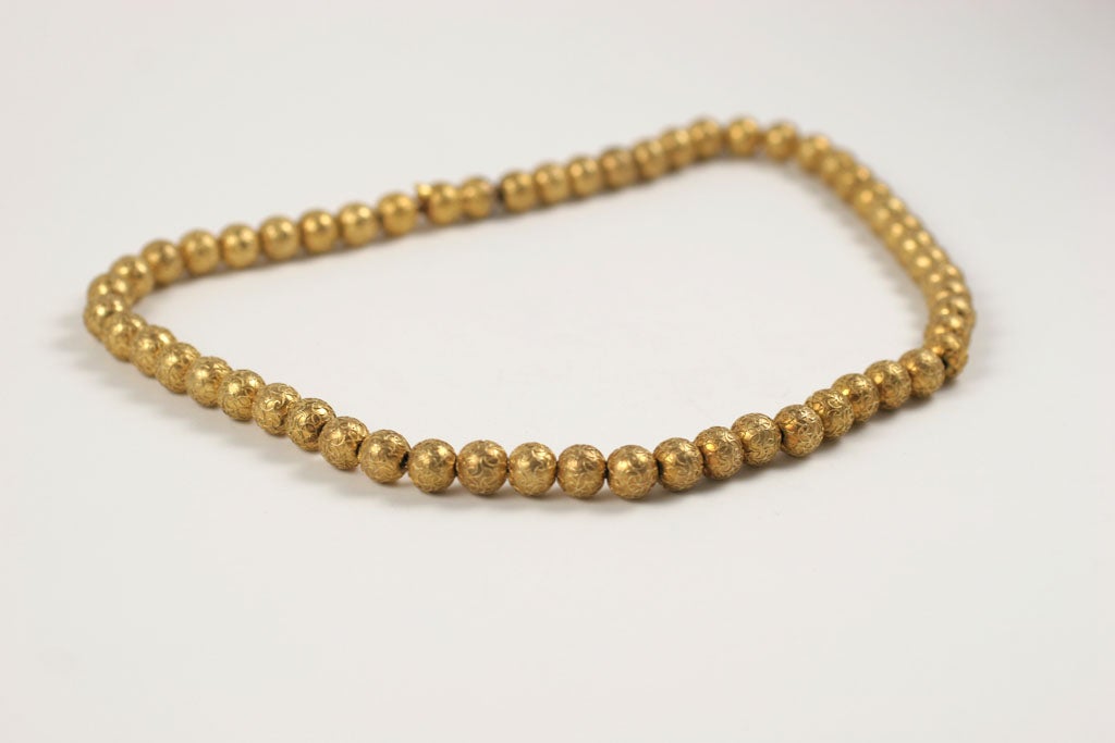 antique bead necklace