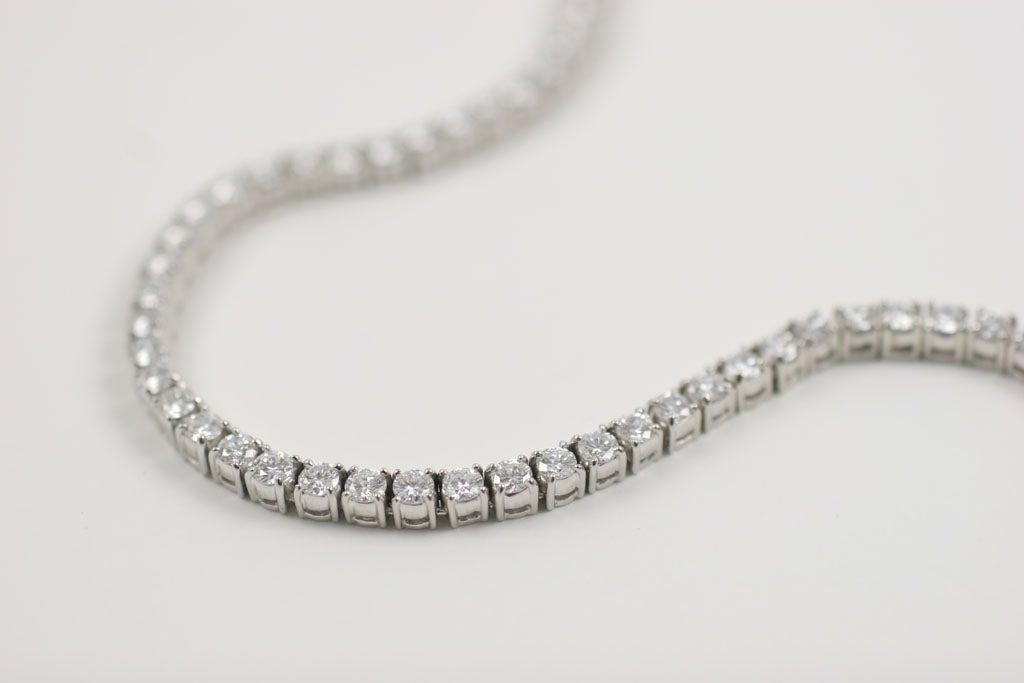 Cartier, Diamond Riviere Necklace, 11 Carats, 'F-G', 'VVS-VS' 3