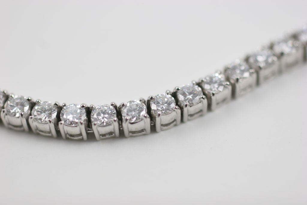 Cartier, Diamond Riviere Necklace, 11 Carats, 'F-G', 'VVS-VS' 4