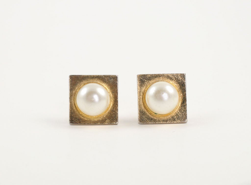 Women's Yves Saint Laurent Pearl Earrings