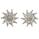 Huge Sparkly Rhinestone Earrings 6