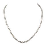 Large "Rivière" Diamond Necklace