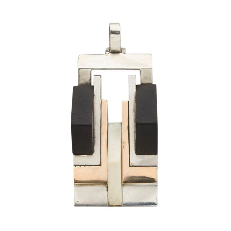 Ciondolo Art Deco di Jean Despres