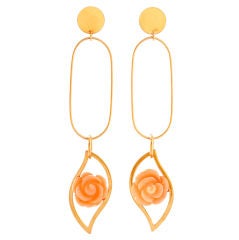 "i4 Rose" gold Earrings