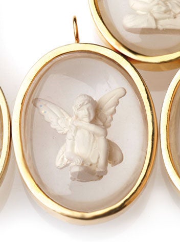 Angel Pendant Plated in Gold