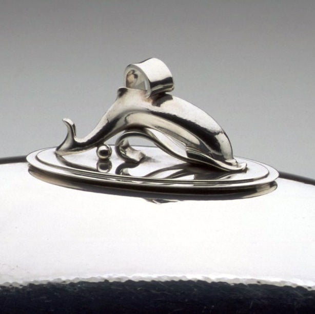 Extraordinary Pair of Georg Jensen Fish Dishes