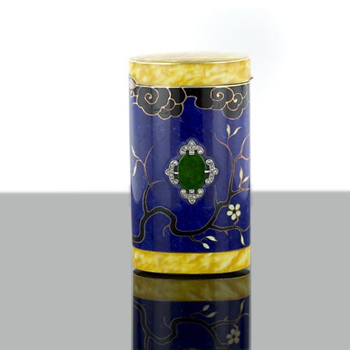 Art Deco Chinoisserie Cigarette Case