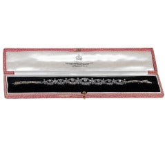 Early 20th Century Diamond Bracelet-3.40 KT