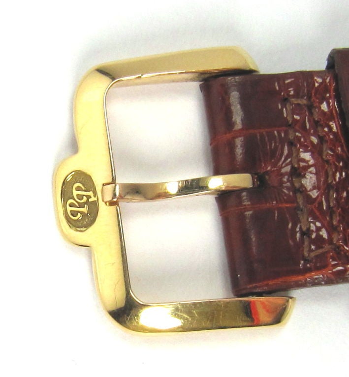 PAUL PICOT Lim. Ed. 18K Gold Power Reserve Uhr mit Skelettboden 2