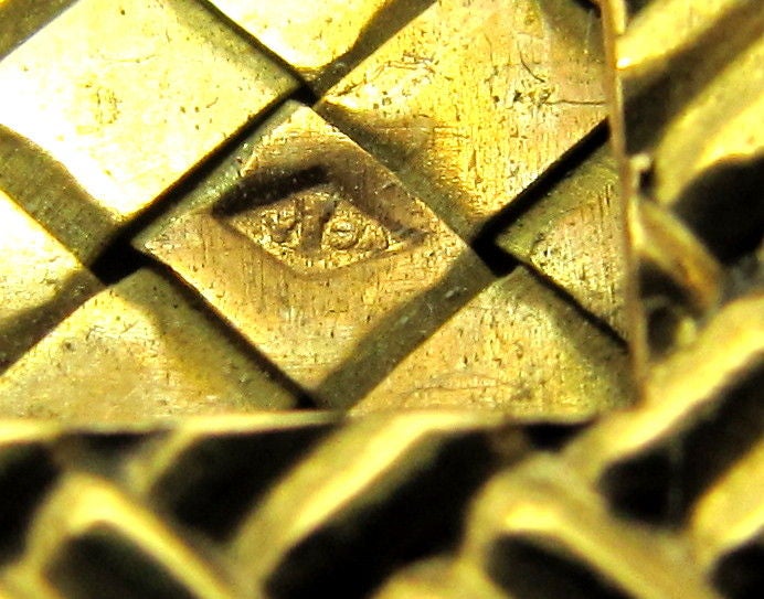 VAN CLEEF & ARPELS Rare 18K Gold 3X Folding Picture Frame 5