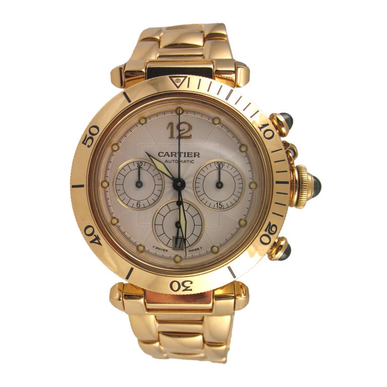 Cartier 18kt Pasha Auto Chronograph