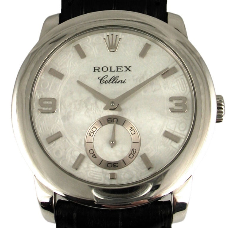Rolex Cellini Ref#5240 Platinum