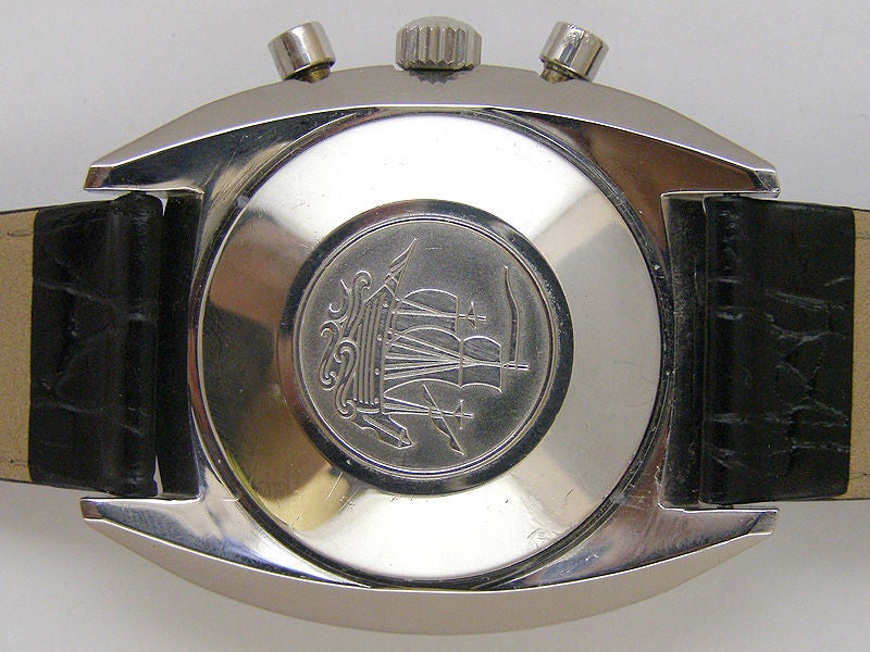 Tissot Stainless Steel Seastar T 12 Chronograph Wristwatch, circa 1965 ...