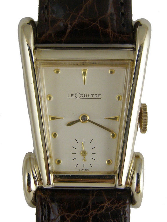 Lecoultre YGF "Grasshopper" Model Large Assymetrical Case