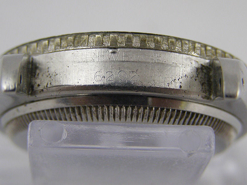 Rolex SS Turnograph ref 6202 serial #952, xxx circa 1954 3