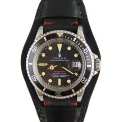 Vintage Rolex Submariner "red" ref. 1680 c. 1975