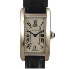 Cartier 18K WG Lady Tank American