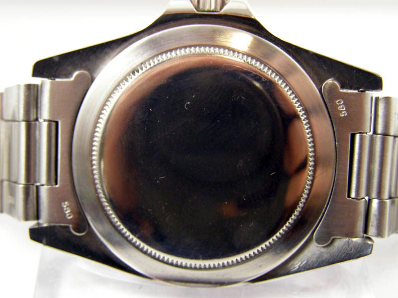 Rolex SS RED Submariner Date ref# 1680 circa 1972 B & P 2