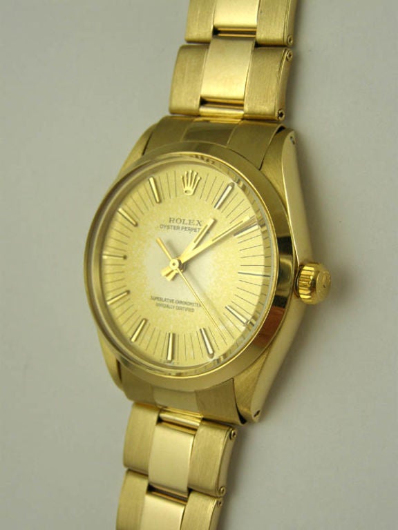 Rolex 14K YG Oyster Perpetual ref# 1002