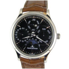 Jaeger LeCoultre SS Master Control 1000 Hours Perpetual Calendar