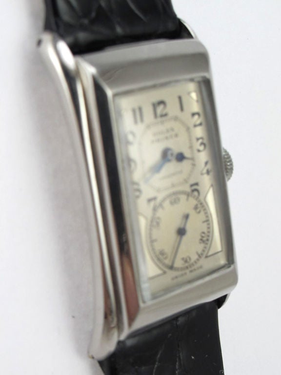 Women's or Men's Rolex SS Prince Brancard Flared Case Model ref# 1490 c.1930's